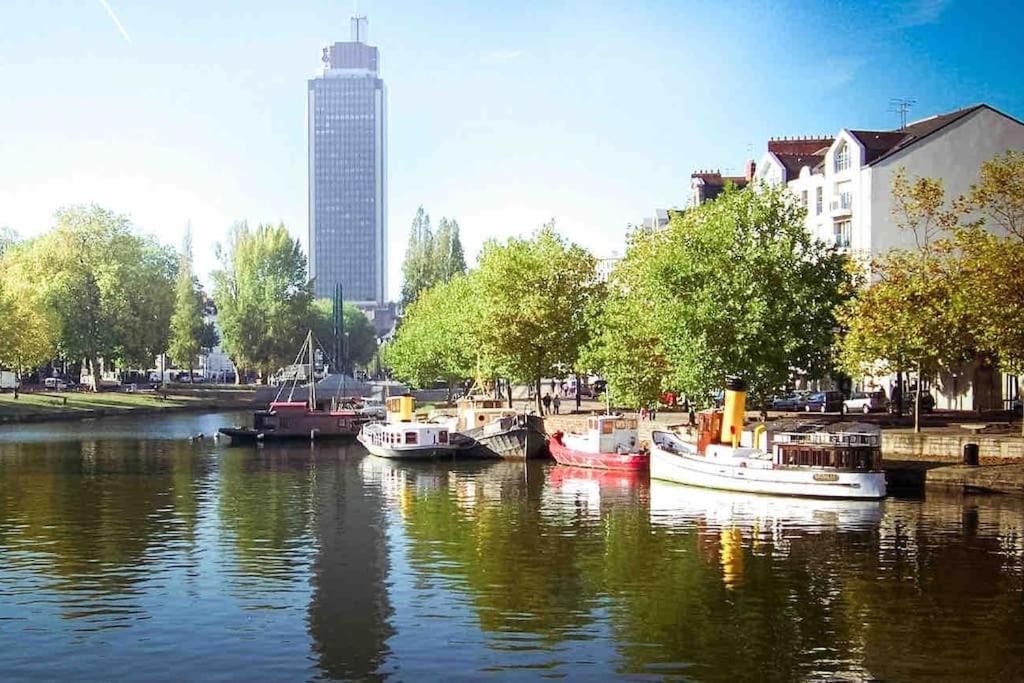 Apartamento Bel Ecrin Sur L'Ile De Nantes - Gare Tgv, Chu, Congres Exterior foto